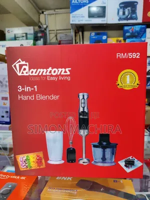 3 in 1 Ramtons Hand Blender