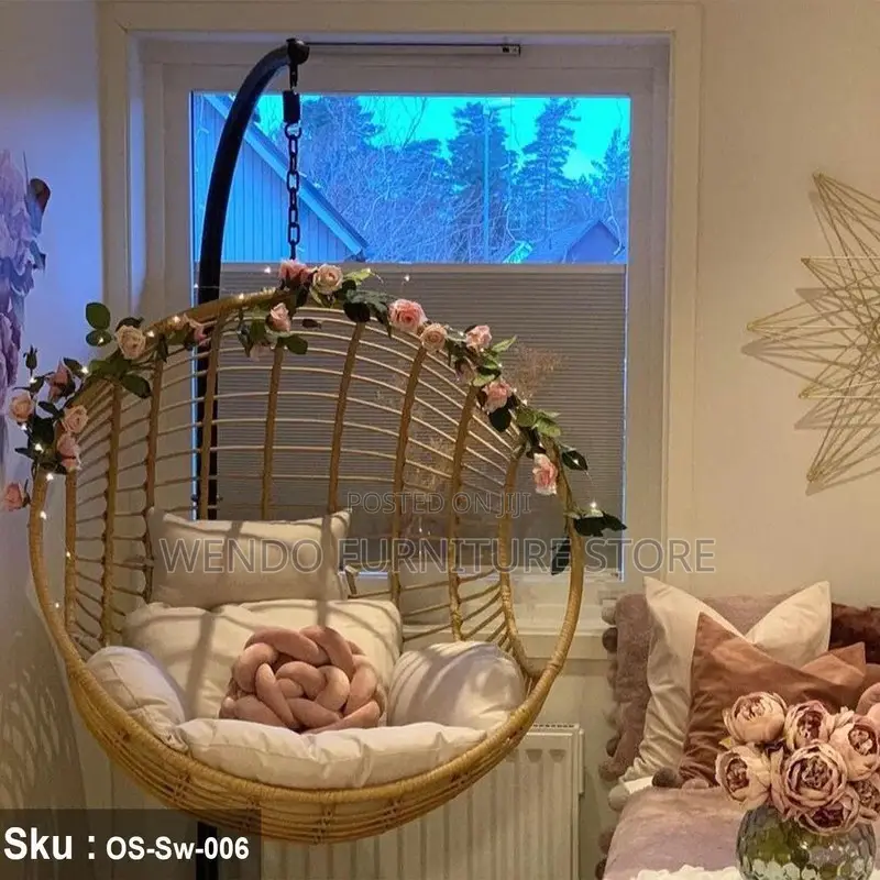Home Chairs; Rattan Natural Hammock Chairs