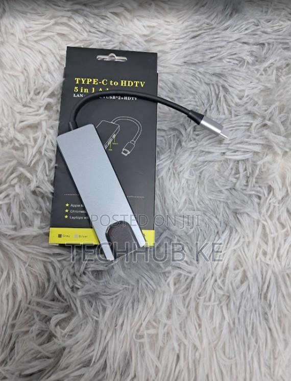 Type-C Hub With Hdmi | Usb-C Multiport Docking Adapter