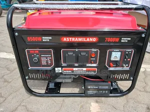 Astramilano 6.5kva Petrol Generator Key Start