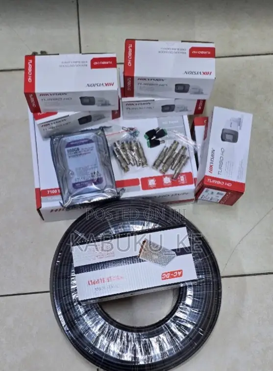 1080p Full Hd Clarity 4 Hikvision 1080p CCTV Cameras Full System Kit