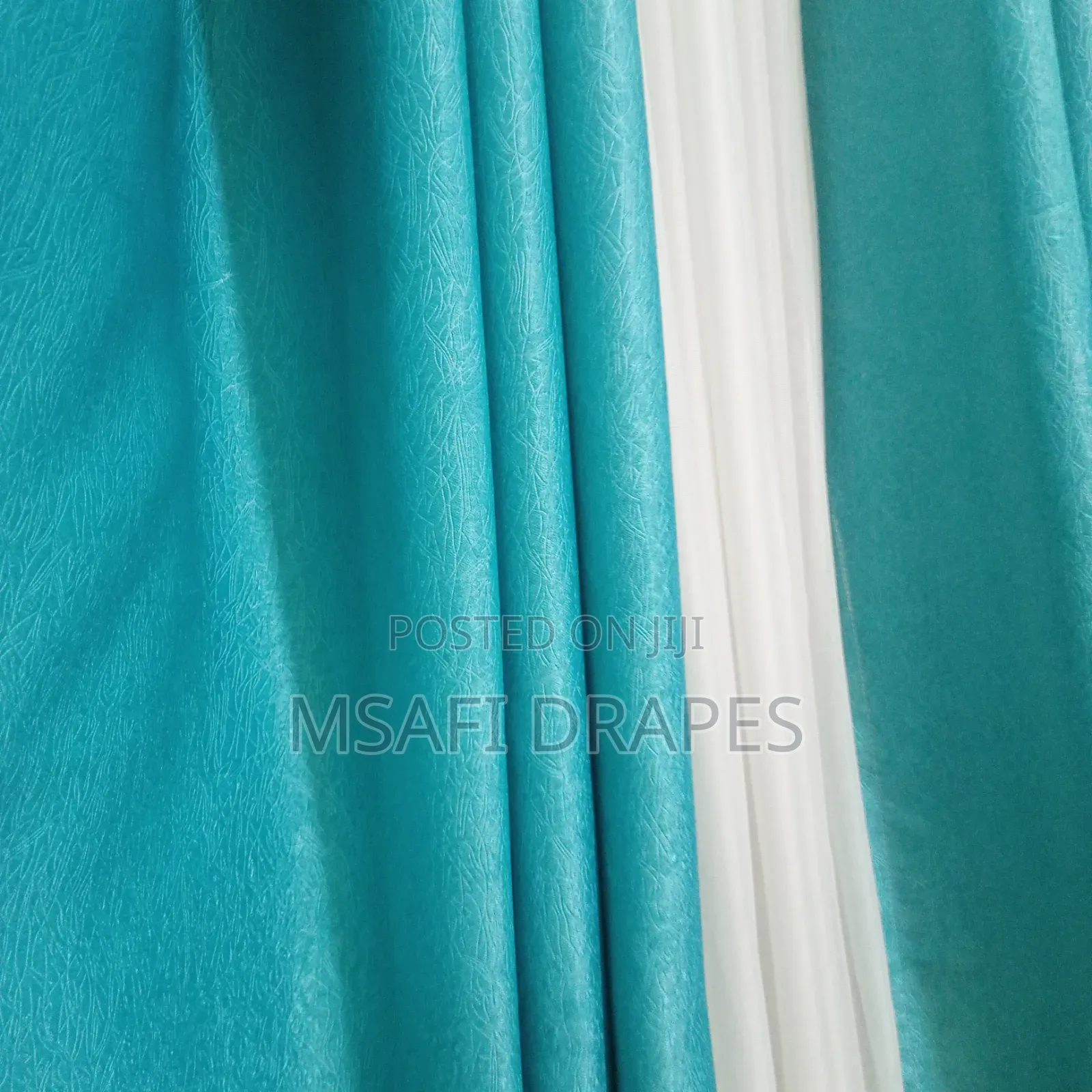 Sky Blue Curtain Drapers