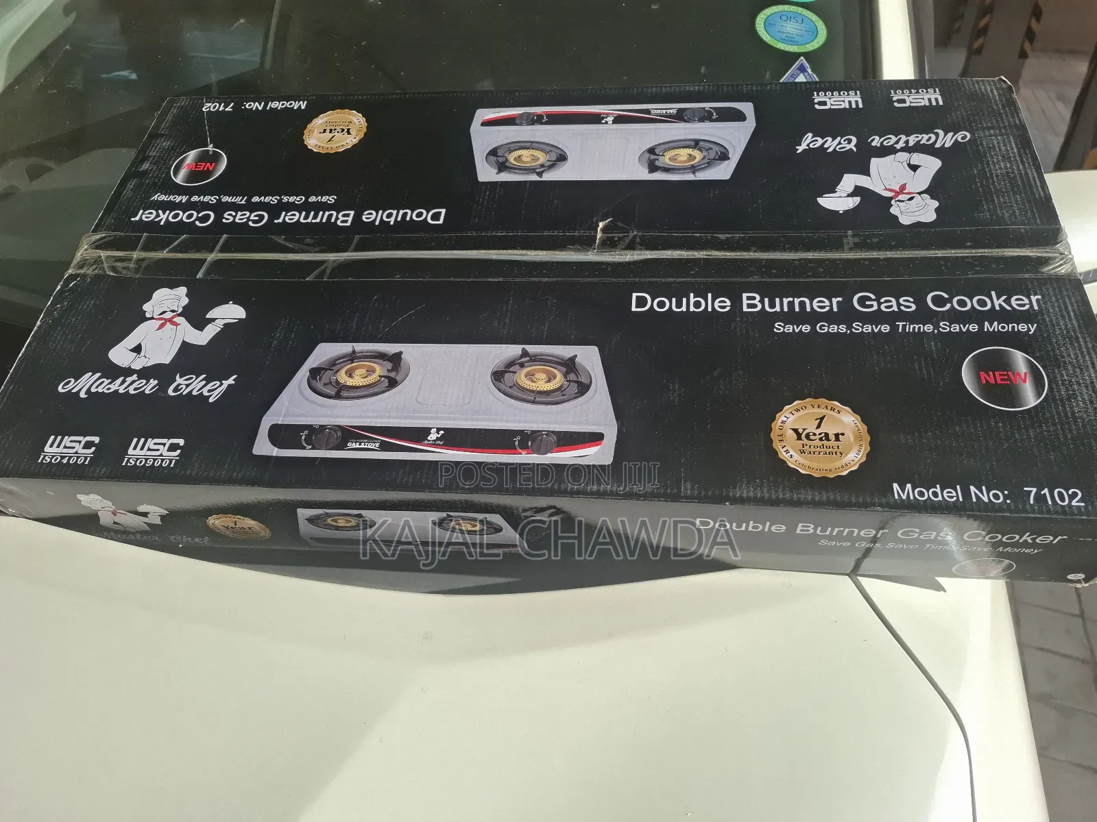 2 Burner Gas Stove KSH 2000