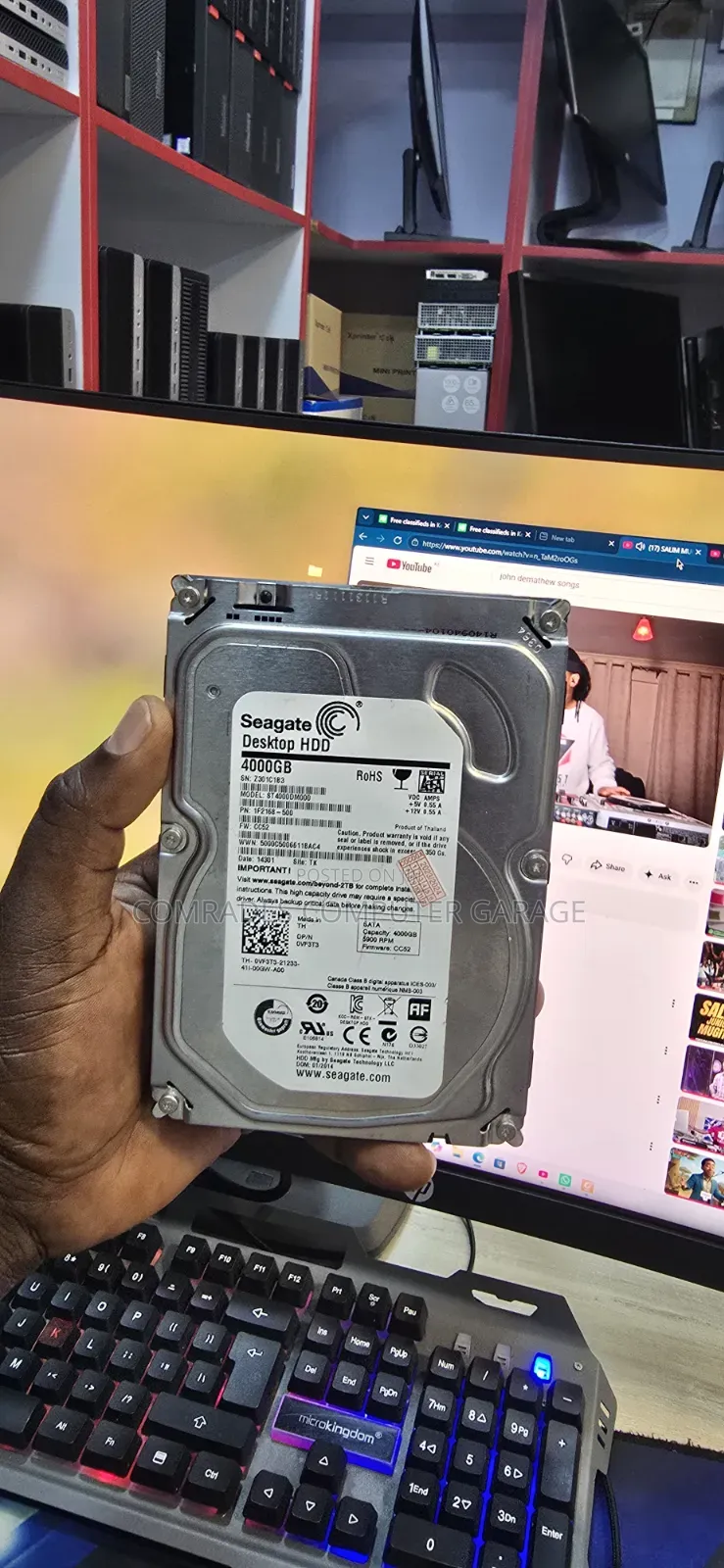 4tb Internal Storage