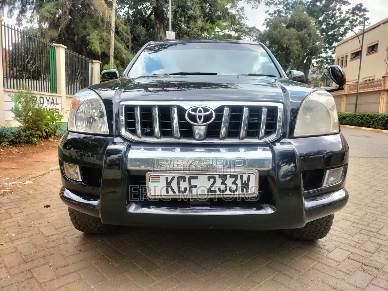 Toyota Land Cruiser Prado 2009 Matt Black