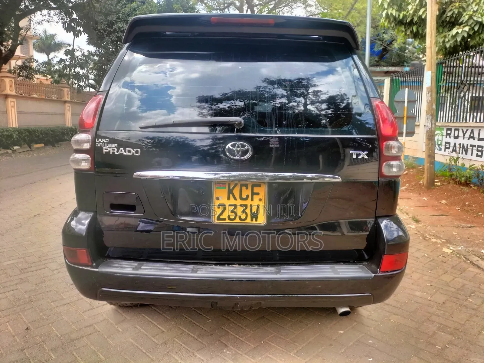Toyota Land Cruiser Prado 2009 Matt Black