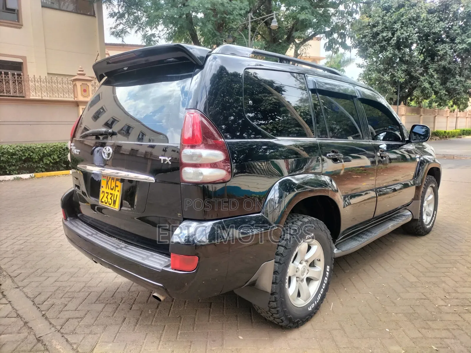 Toyota Land Cruiser Prado 2009 Matt Black