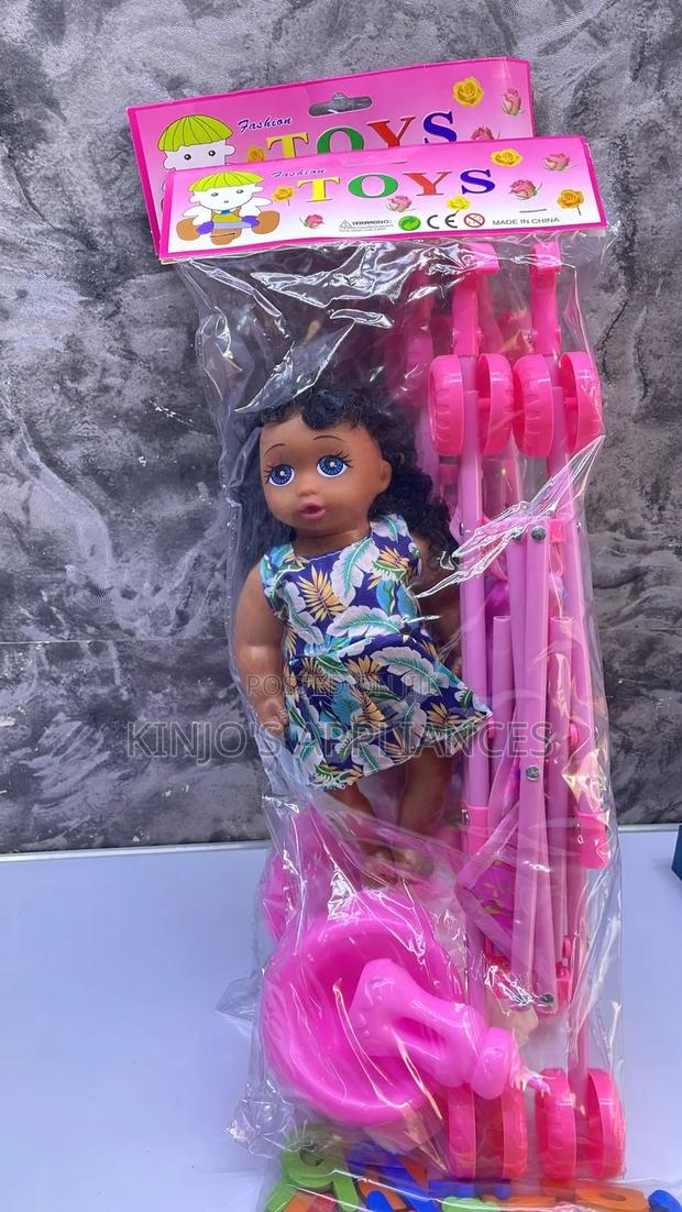 Doll Plus a Stroller
28cm Doll
45cm Stroller