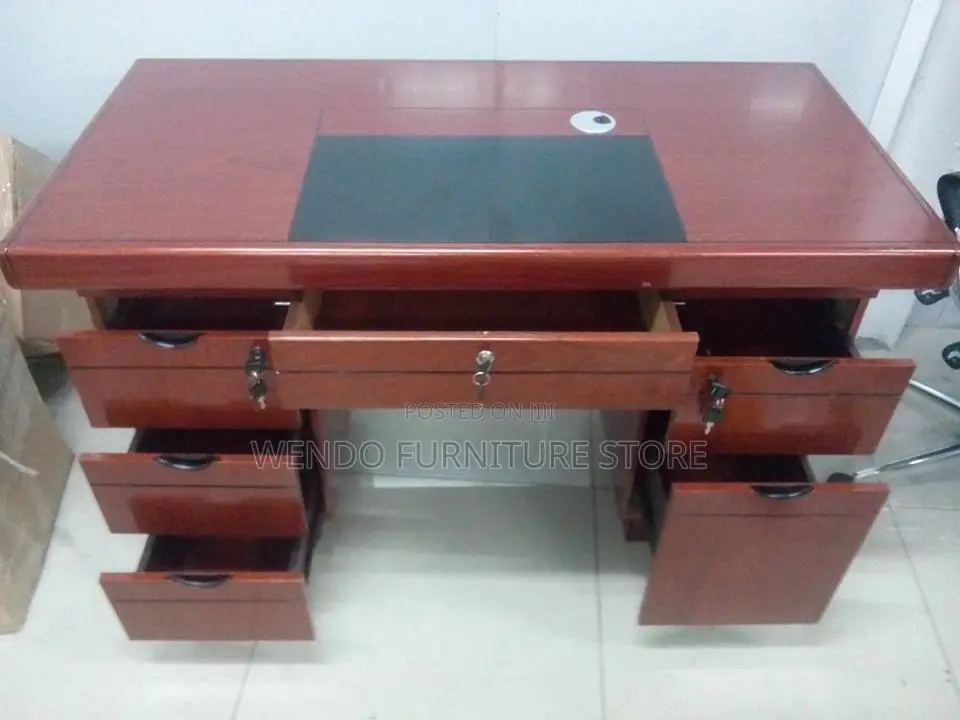 Office Desk; 1200mm Mahogany Executive Desk