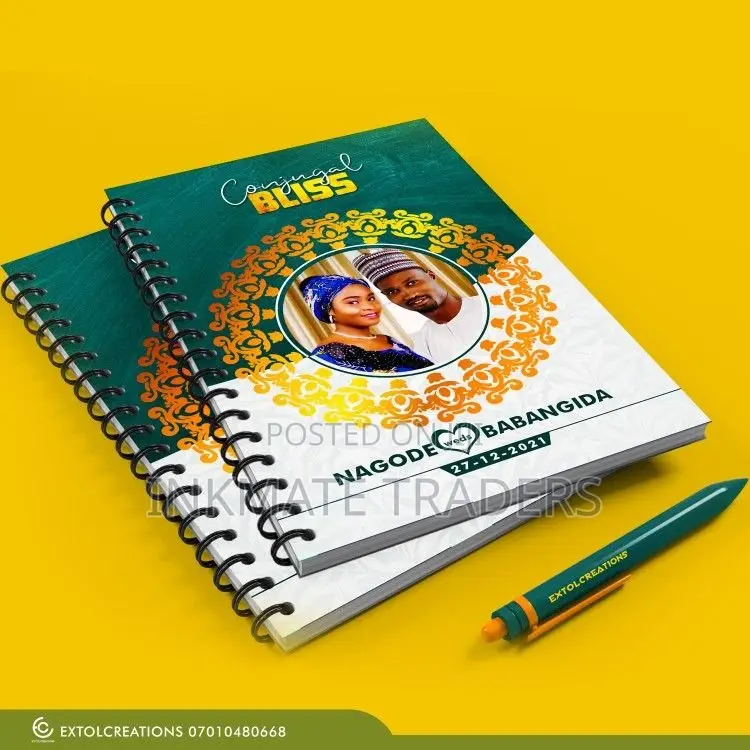 Spiral Notebook Printing Services Available