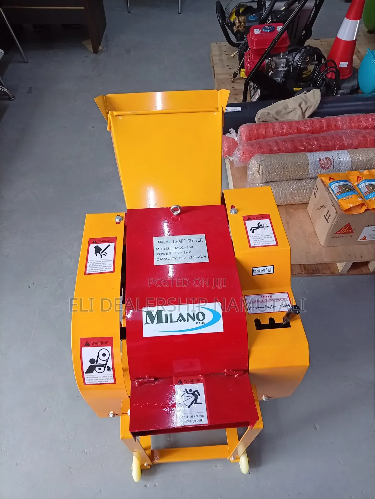 Heavy-Duty 7.5hp Gasoline Chaff Cutter Machine – 800–1200kg/Hr
