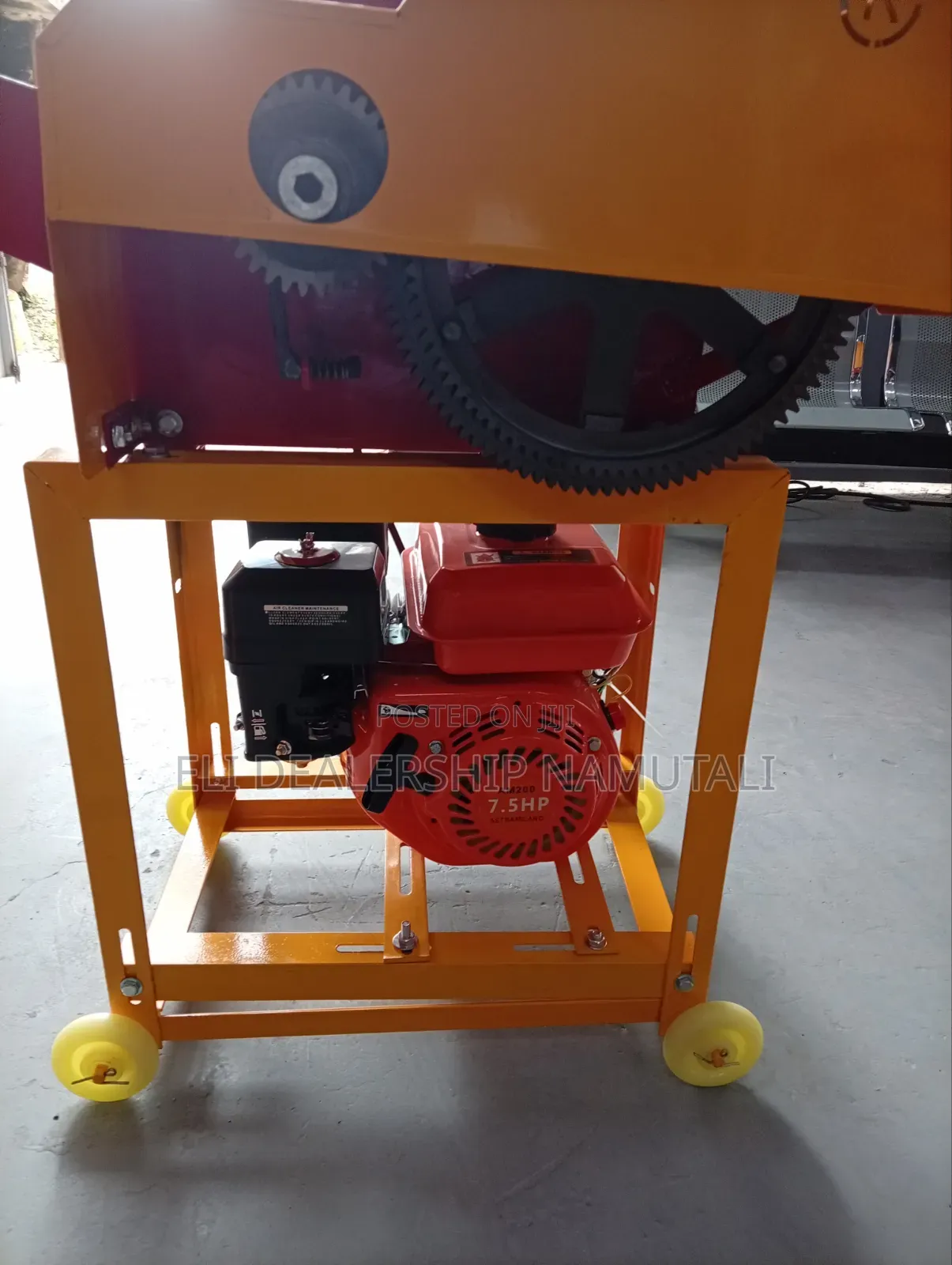 Heavy-Duty 7.5hp Gasoline Chaff Cutter Machine – 800–1200kg/Hr