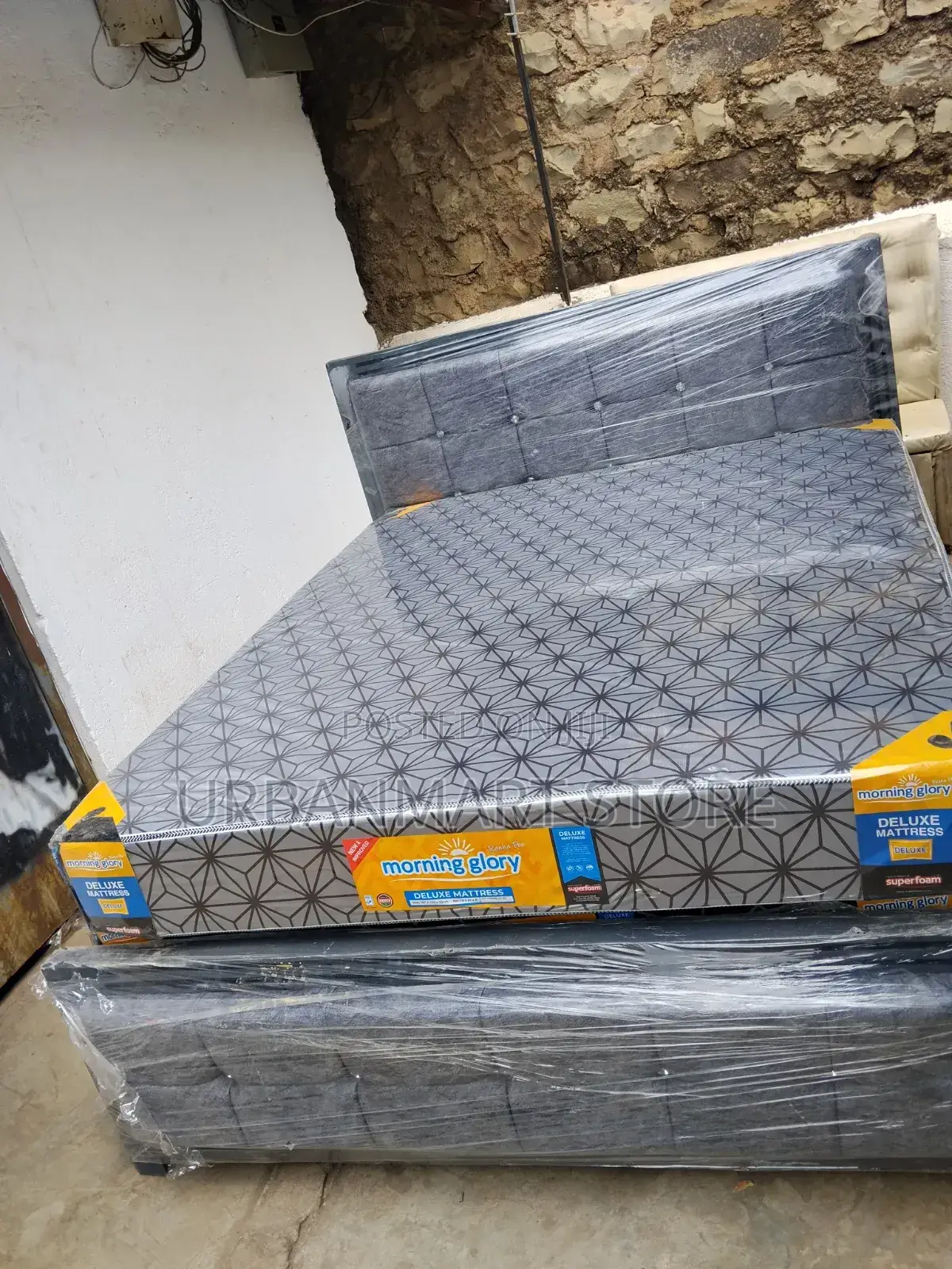Morning Glory Soft Feel Superfoam Mattress 5x6, Plain, Medium