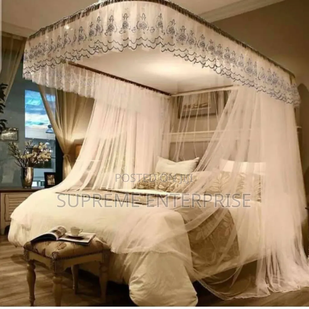 2 Stand Mosquito Net With Sliding Rails