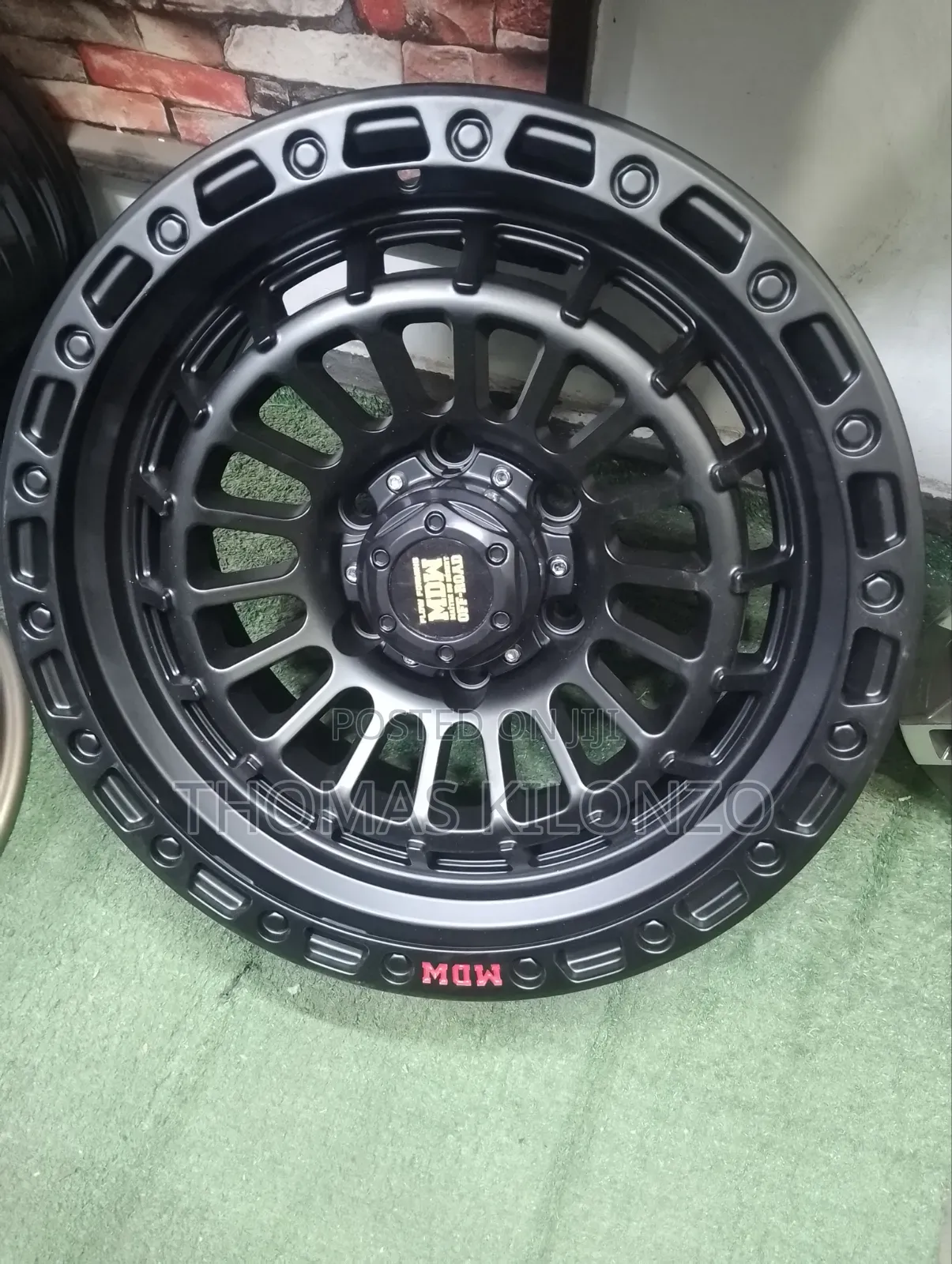 Size 17 4*4 Prado Offset Alloy Rims