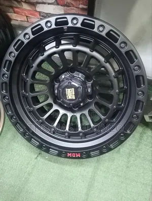 Size 17 4*4 Prado Offset Alloy Rims