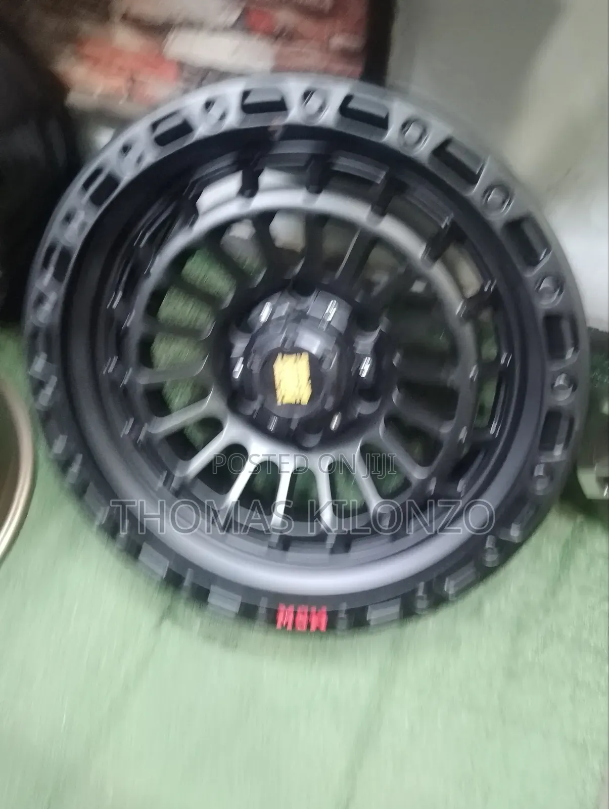 Size 17 4*4 Prado Offset Alloy Rims