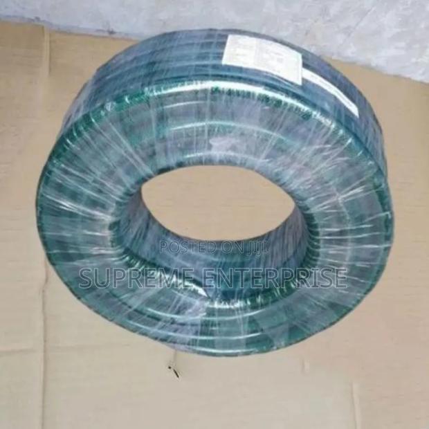 Green Braided Hose Pipe Green Pipe 3/4 by 50 Metres