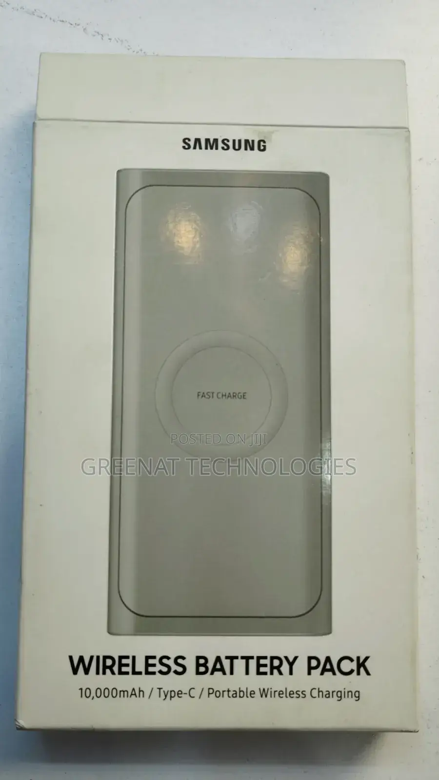 Samsung Wireless Powerbank Charger 10000mah