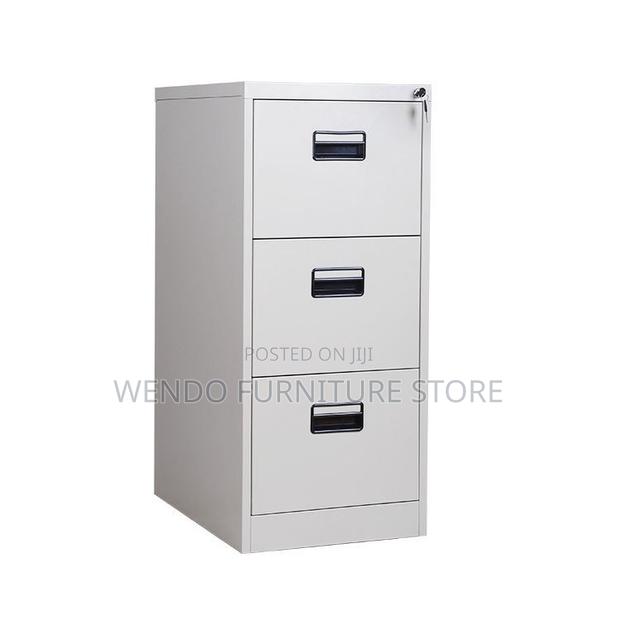 Three Drawers Steel Antiscratch Office Cabinet - thumbnail 2