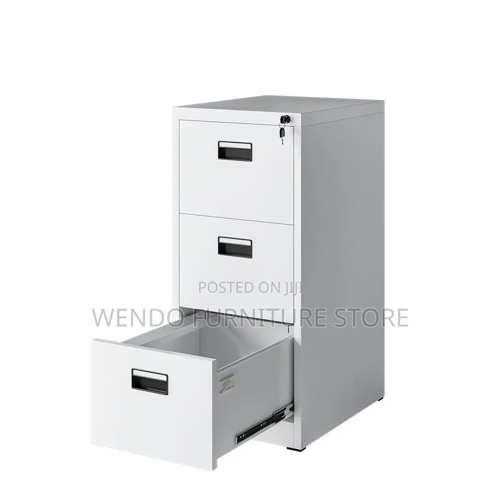 Three Drawers Steel Antiscratch Office Cabinet