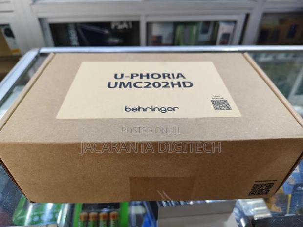 Behringer U-phoria Umc202hd Audio Interface