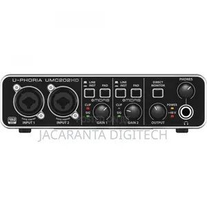 Behringer U-phoria Umc202hd Audio Interface