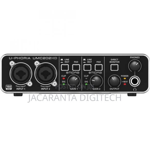 Behringer U-phoria Umc202hd Audio Interface - thumbnail 2