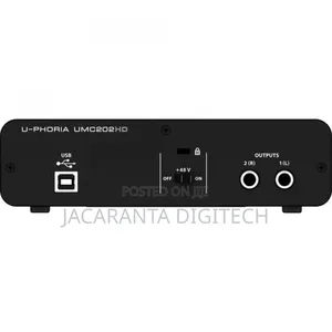 Behringer U-phoria Umc202hd Audio Interface