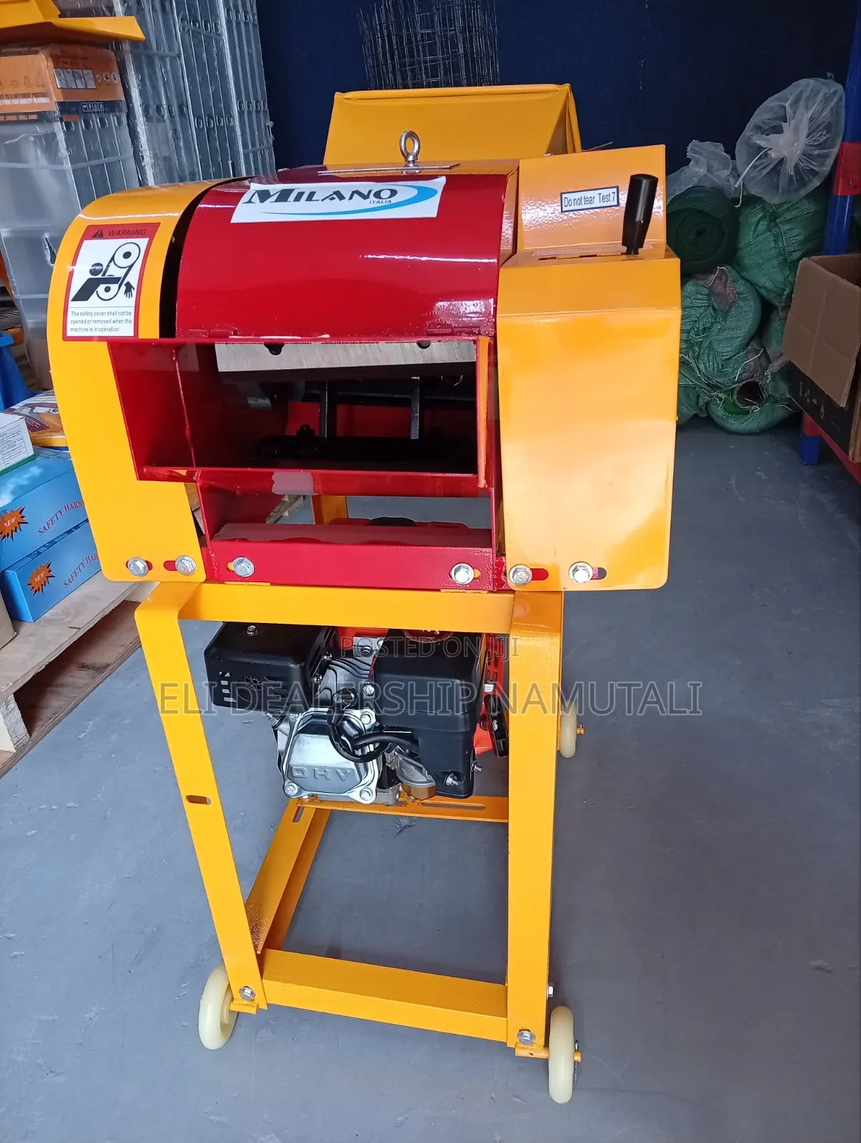 7.5hp Petrol Chaff Cutter Machine for Grass, Hay, Straw Maize Stalks