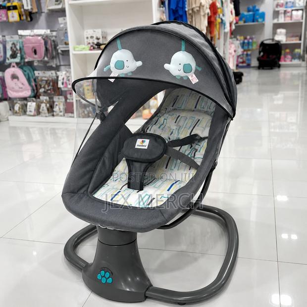 Electric Baby Swing With Soothing Music Gentle Motion