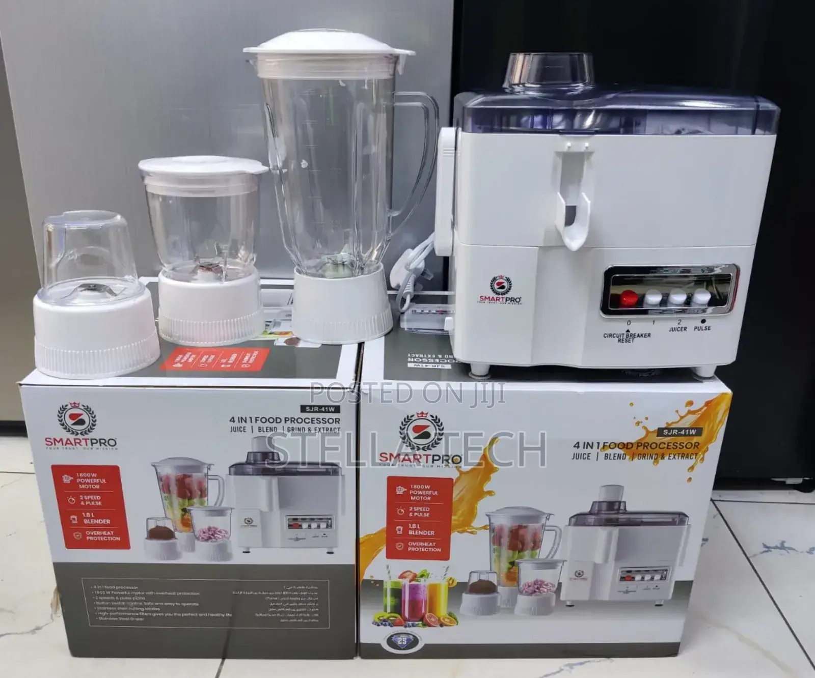 Smartpro Juicer 4in1 Food Processor