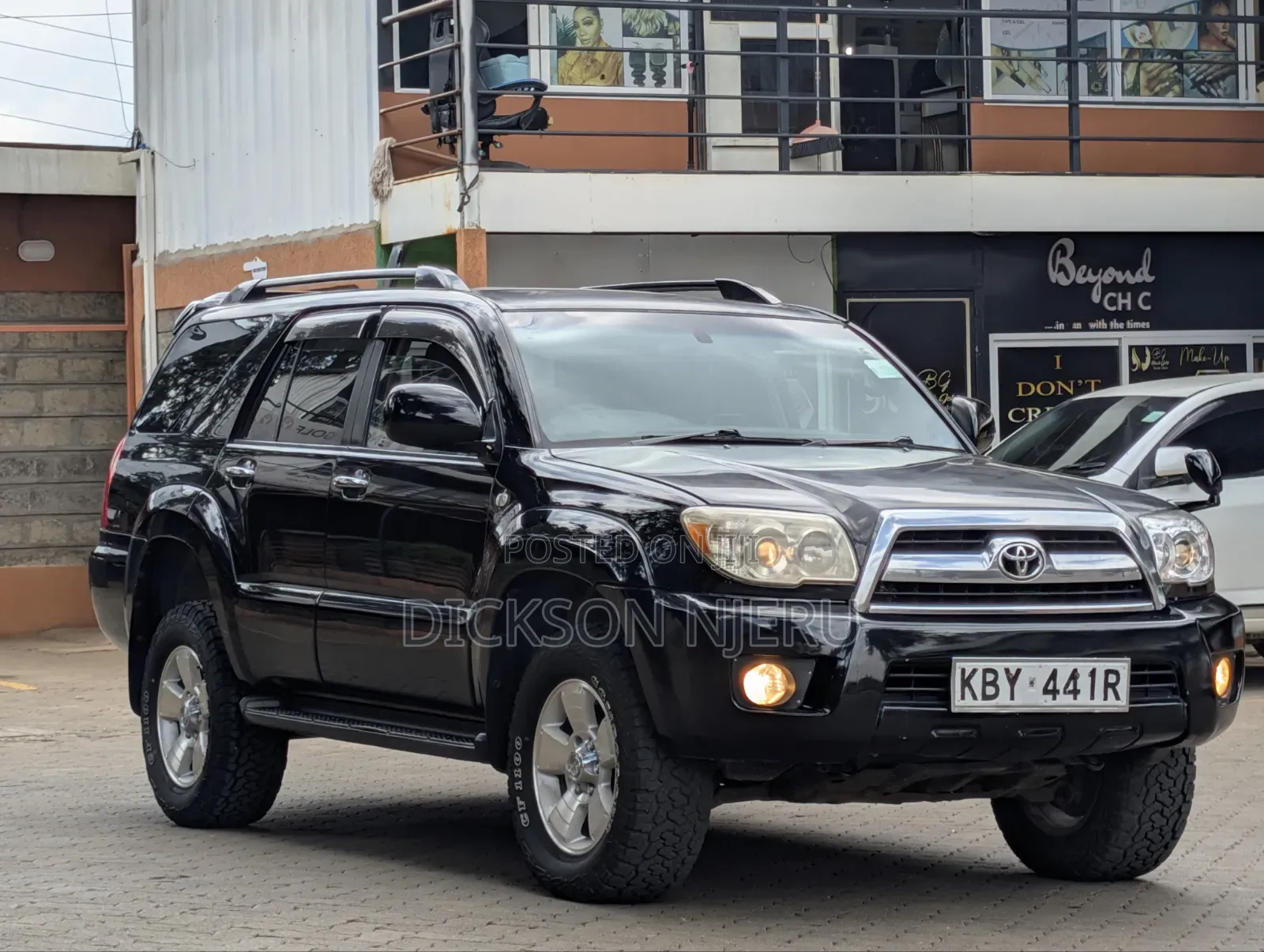 Toyota Hilux Surf 2007 Black