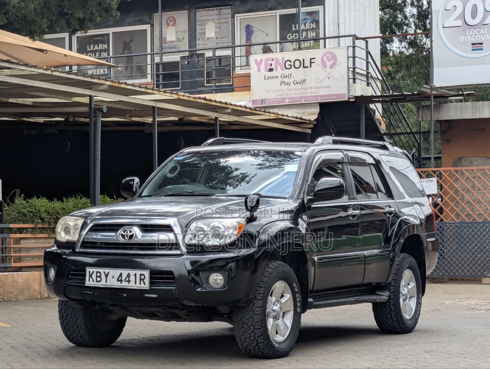 Toyota Hilux Surf 2007 Black