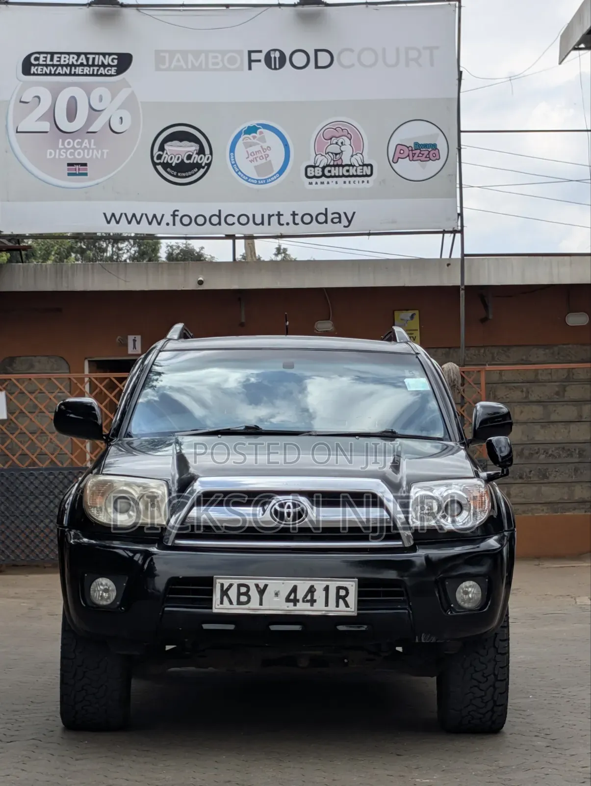 Toyota Hilux Surf 2007 Black
