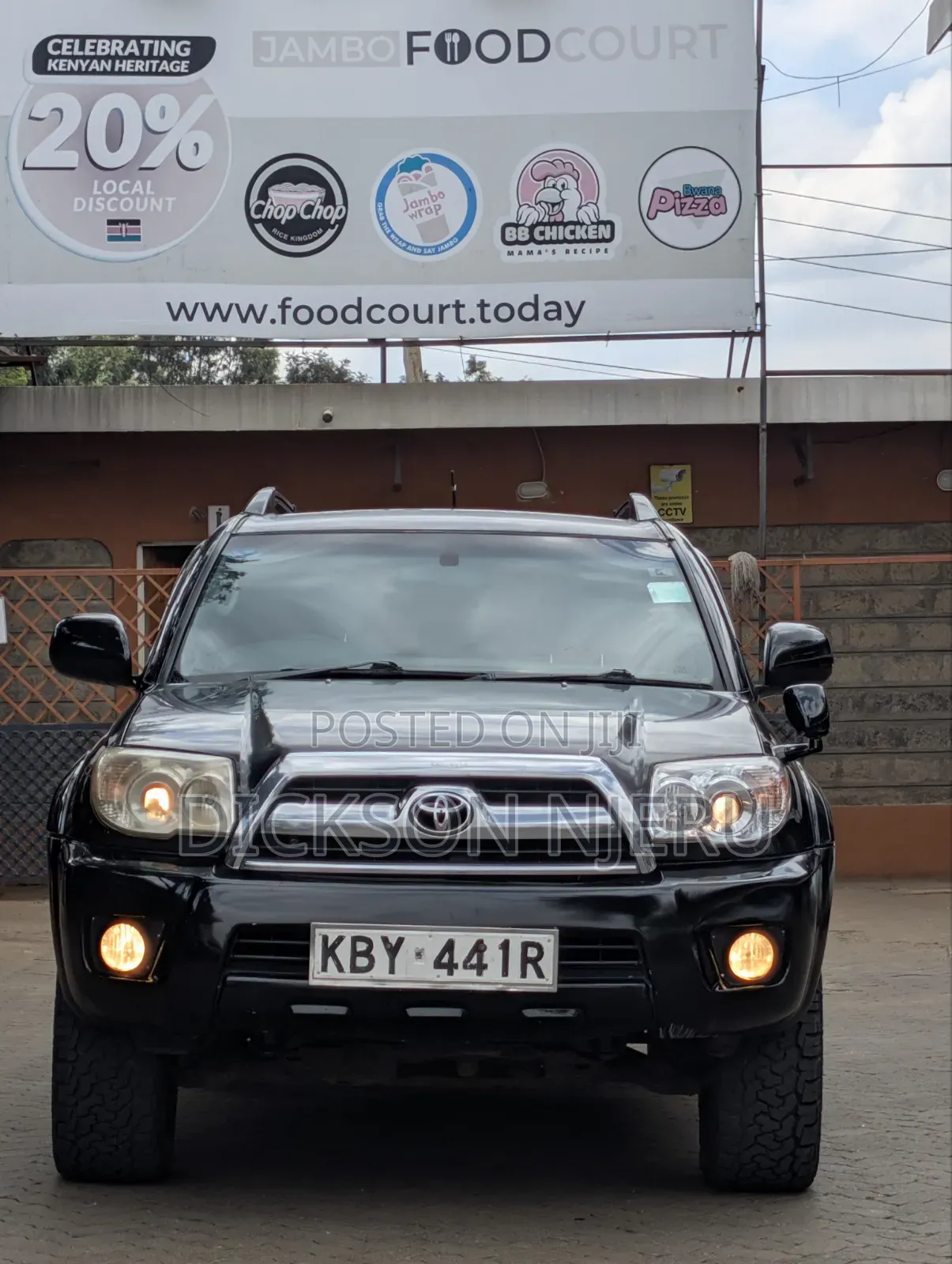 Toyota Hilux Surf 2007 Black