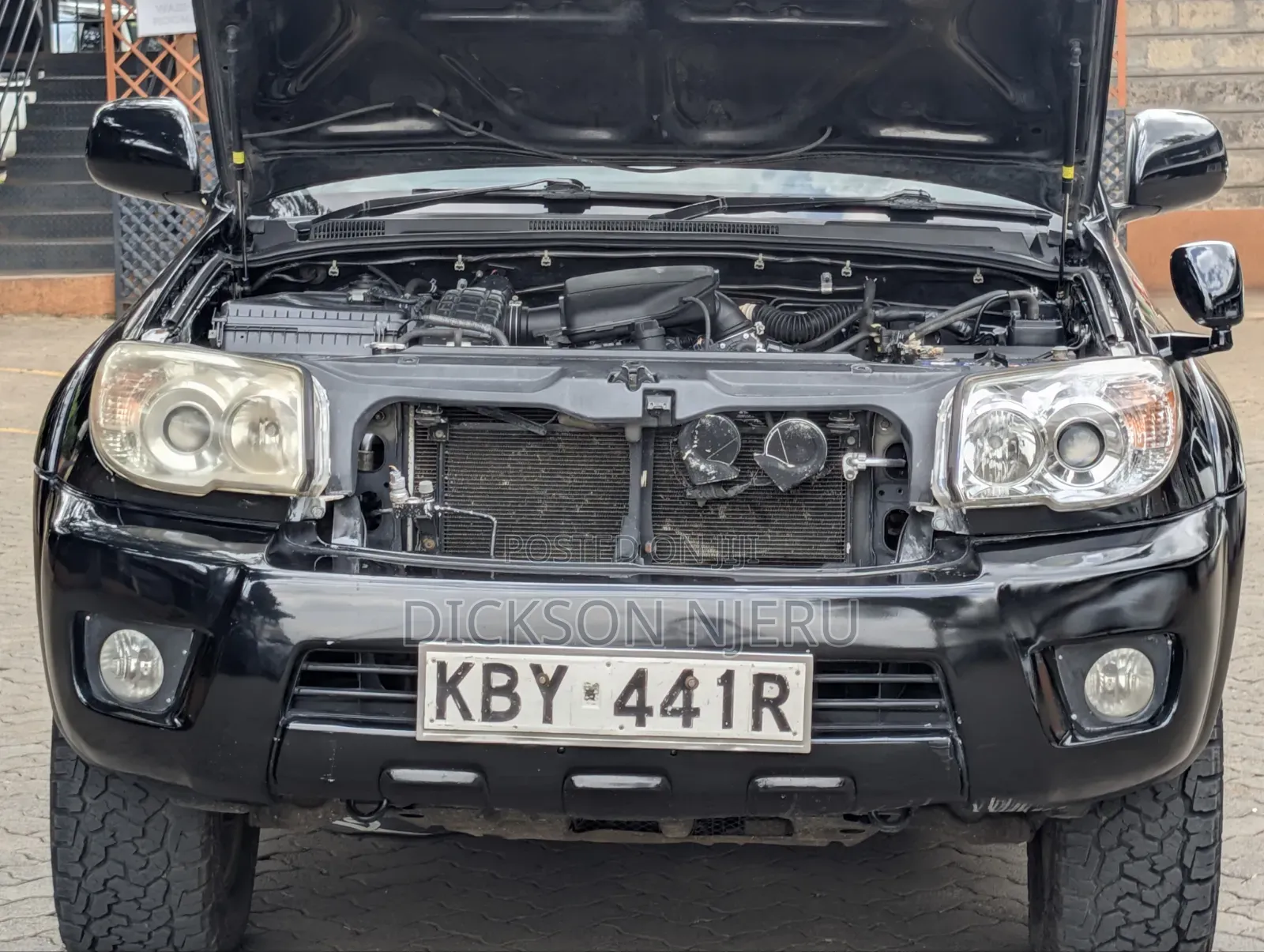 Toyota Hilux Surf 2007 Black