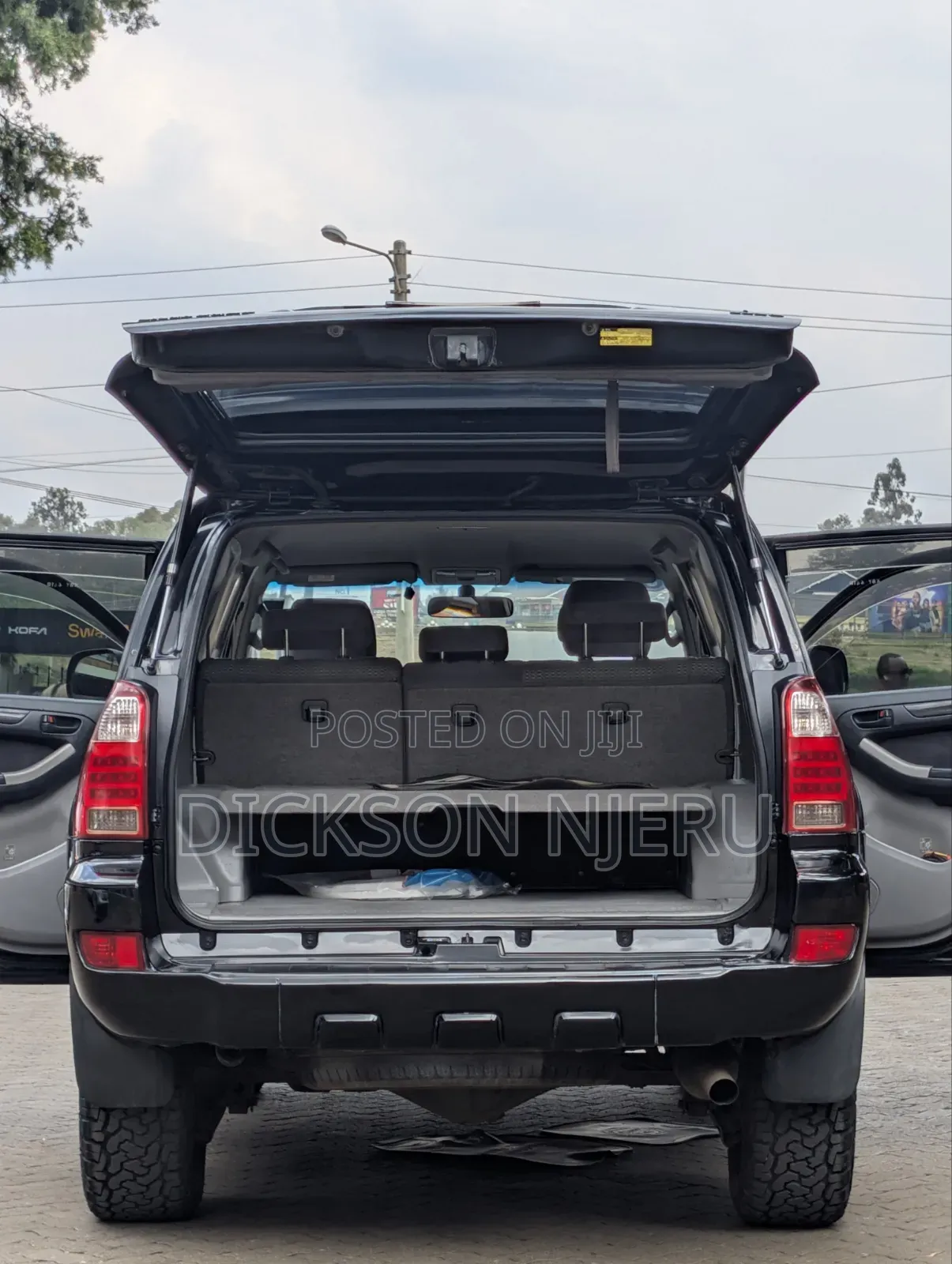 Toyota Hilux Surf 2007 Black