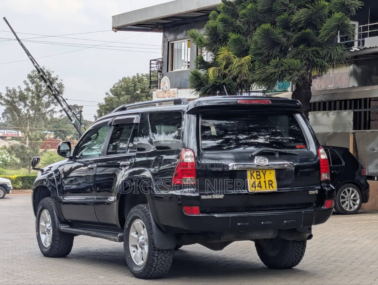 Toyota Hilux Surf 2007 Black