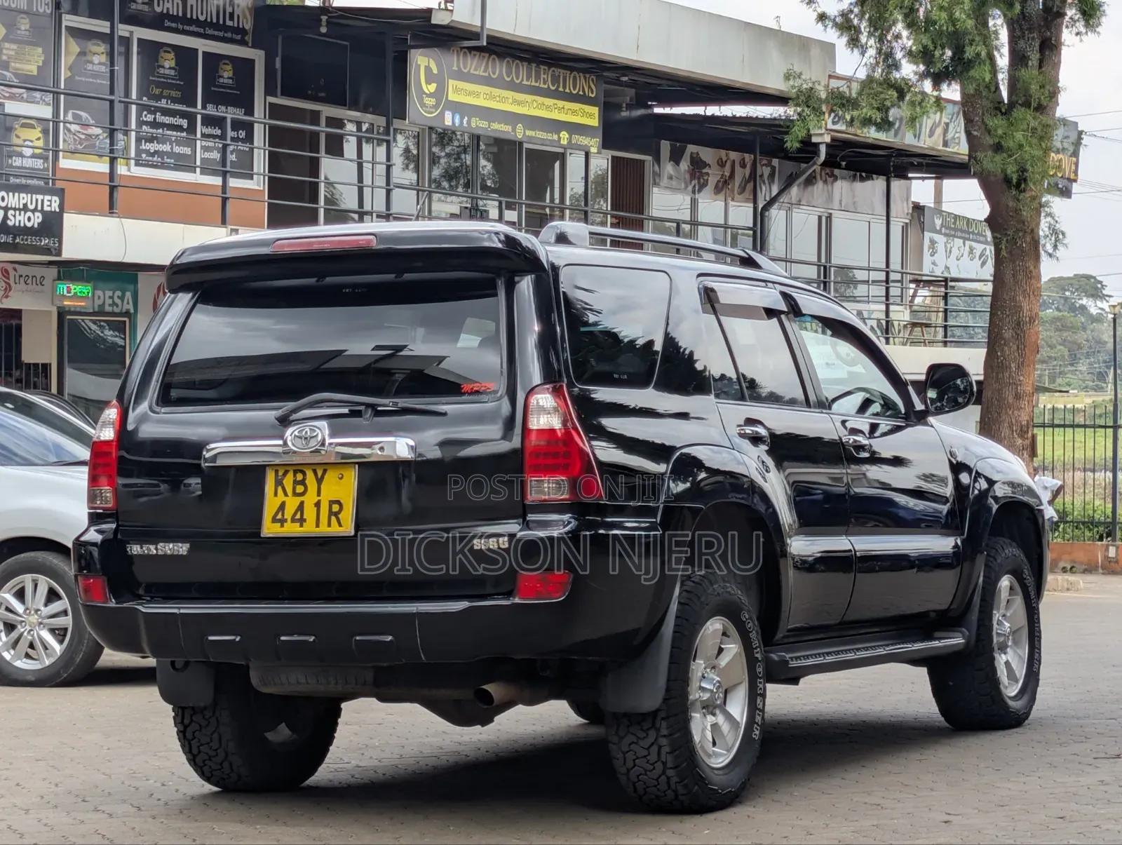 Toyota Hilux Surf 2007 Black