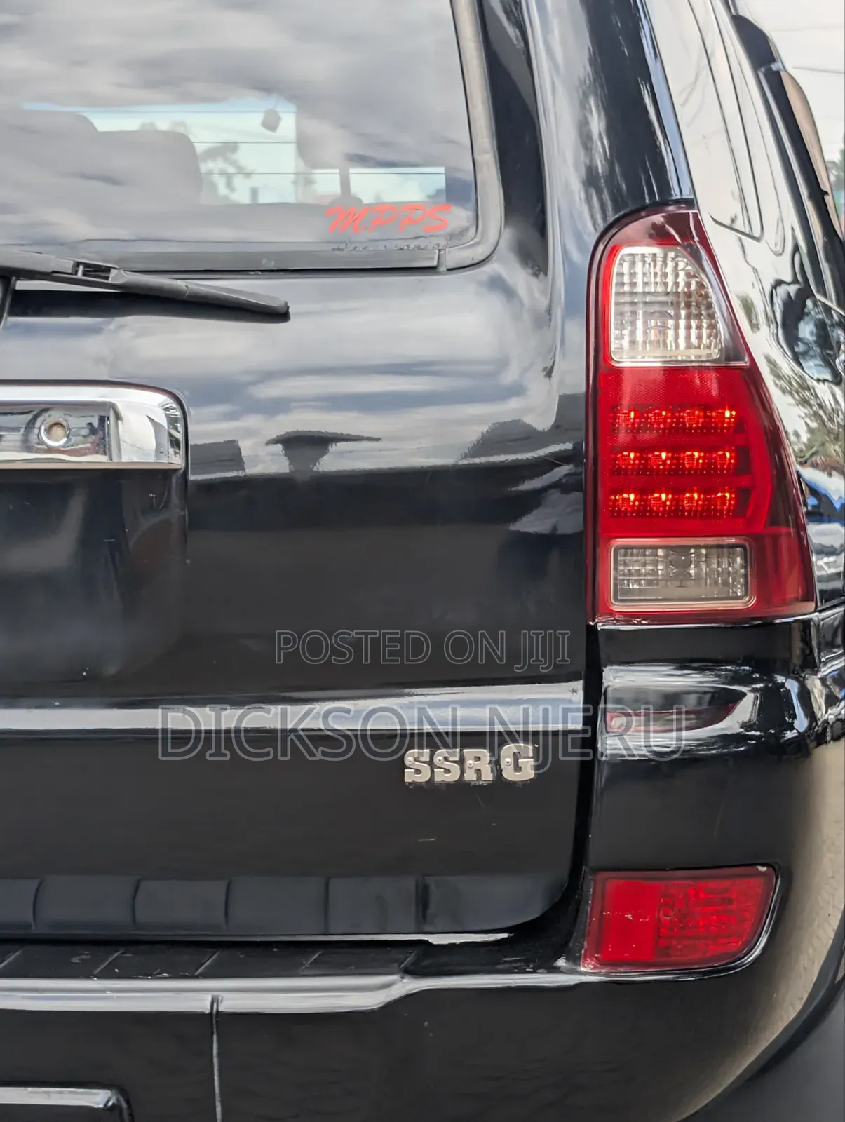 Toyota Hilux Surf 2007 Black