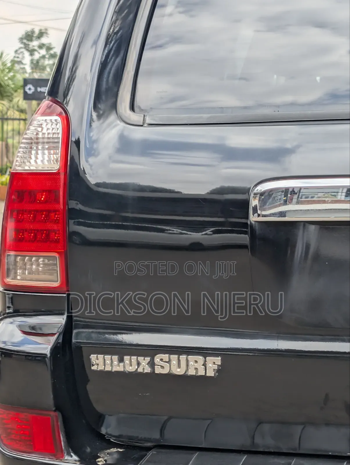 Toyota Hilux Surf 2007 Black