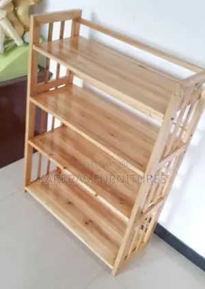 Brown Shoe Rack