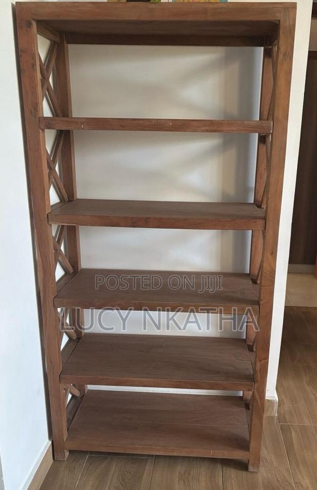 Acacia Hardwood Bookshelf - main view