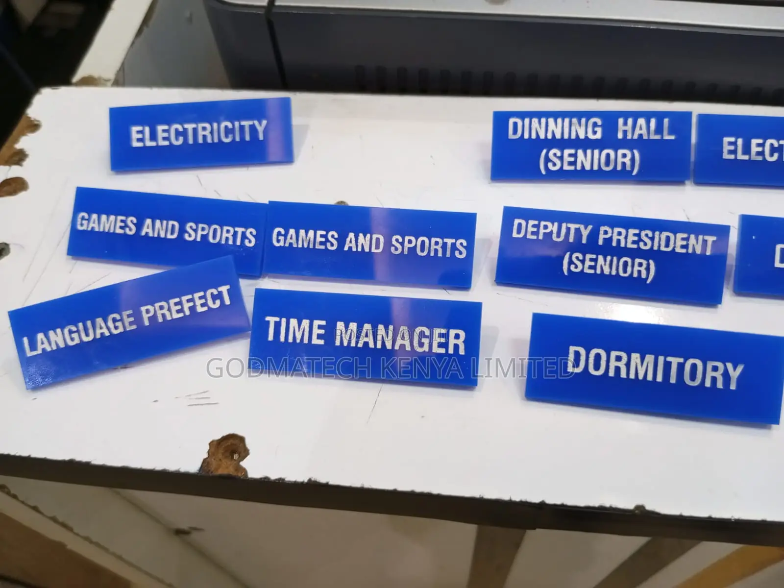 Nametags Engraving