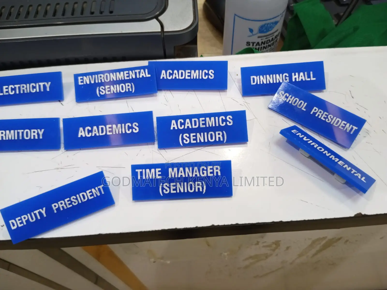 Nametags Engraving