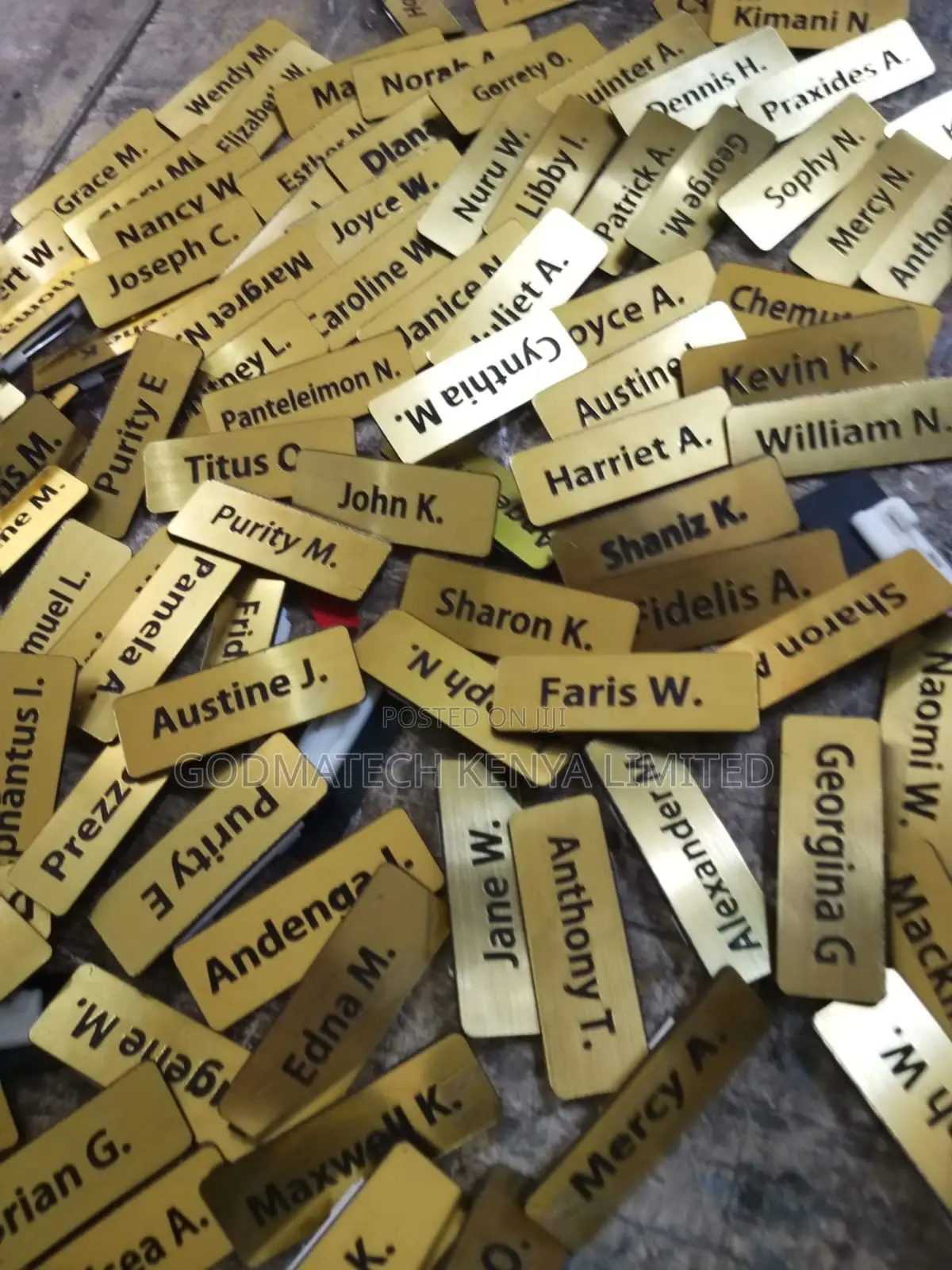 Nametags Engraving