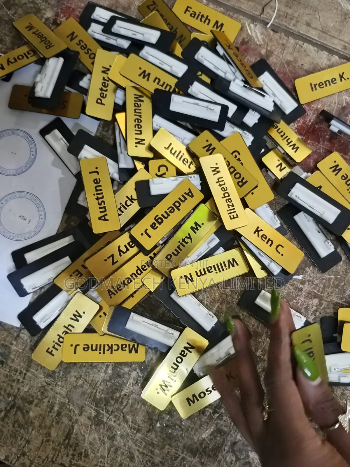 Nametags Engraving