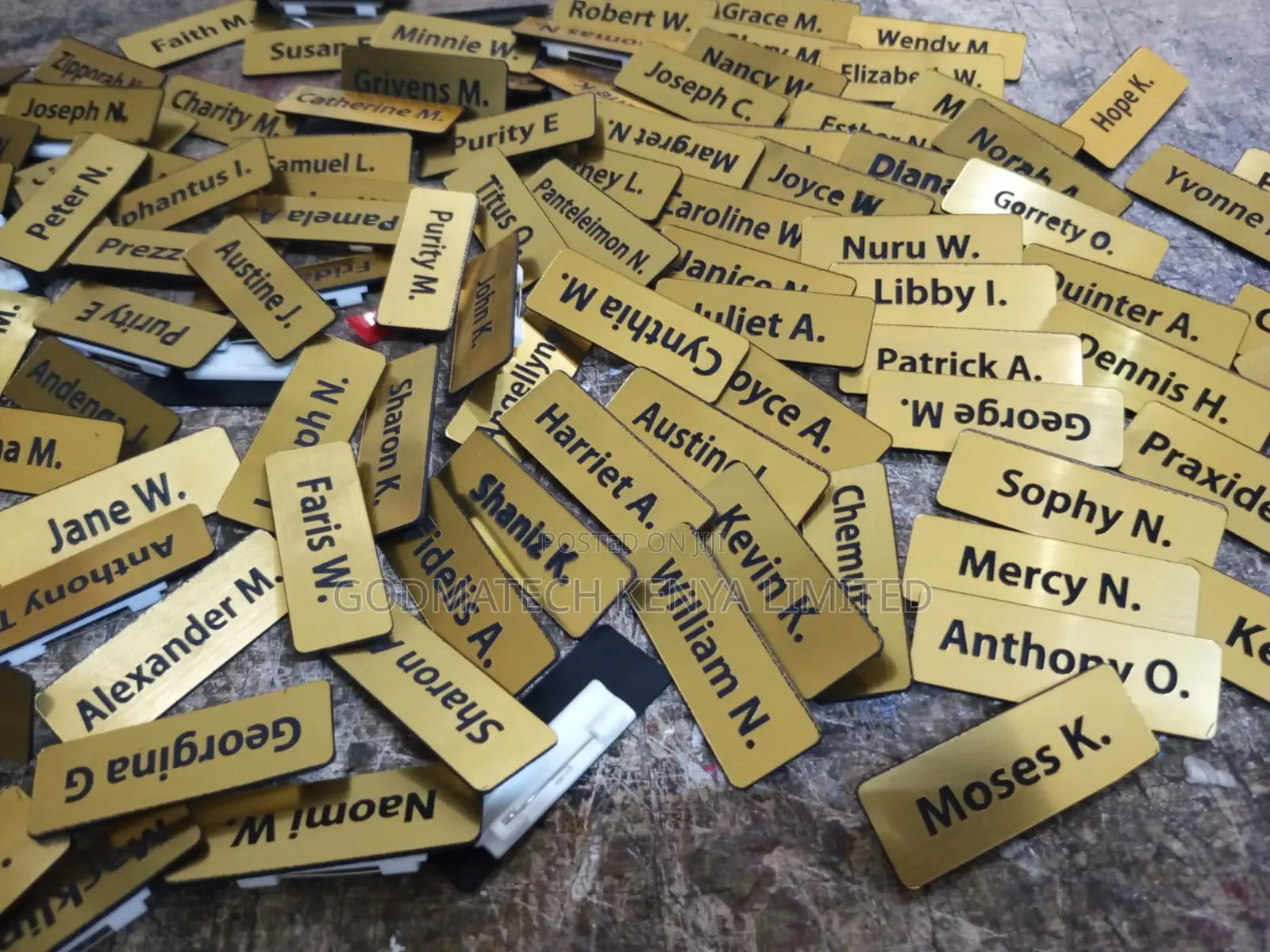 Nametags Engraving
