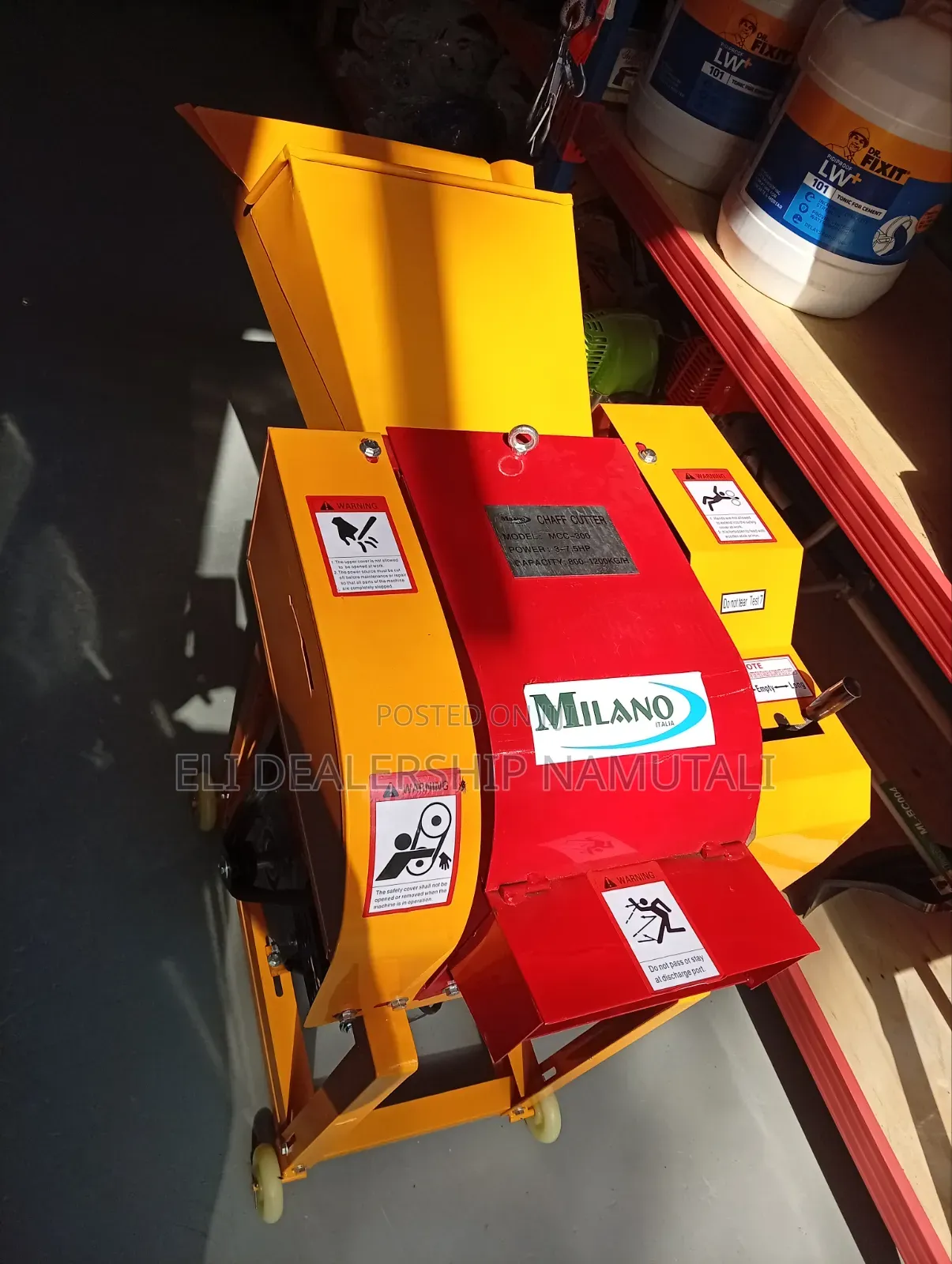 Milano McC-300 Petrol Chaff Cutter – Strong, Fast Reliable